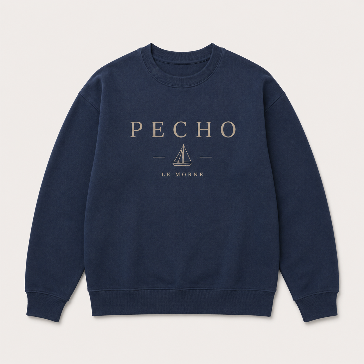 Le Morne Crewneck — Marine